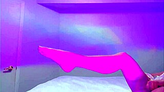 High heel fetish kink masturbation with dildo