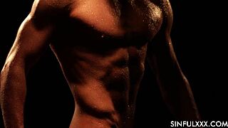 Threesome passion for seduction with licking and fingering