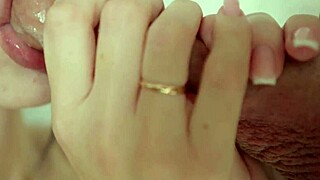 Stepsister, lick that foreskin?