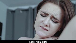 stepsis has tight pussy for stepbro!