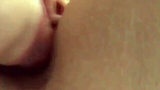 Hot lesbian babes engage in passionate kissing and touching sessions