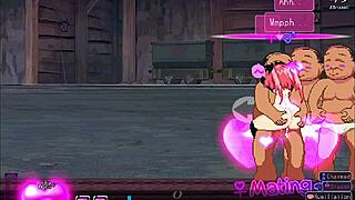 Eris dysnomia getting passed around the block in group sex