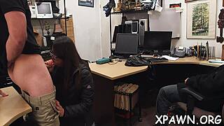 Hairless pussy drilled hard!