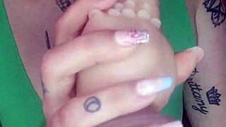 Beautiful girl masturbates with toys