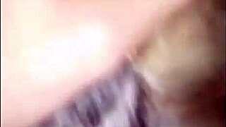 Home made video of Cumming on a BBW's tits