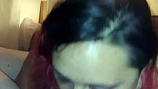 Check out this redhead giving a deepthroat blowjob