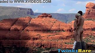 Prekleto, Benjamin Riley močno konča, medtem ko jezdijo surov kurac na prostem!