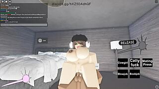 In Roblox, Whore Rides Big Black Cock