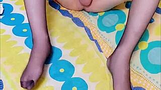 【伪娘】色气的丝袜 长腿，可以色色！