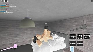Sexy Fucking In A Roblox Condo Setting