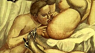 vintage erotic drawings