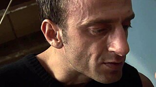 First professional romp puts voluptuous European woman in for intense anal and facial