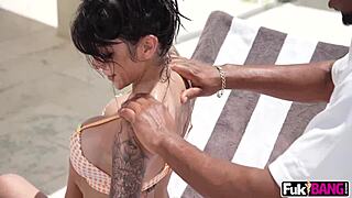 Busty sadie pop loves creampie in missonary and cowgirl, with deepthroat to