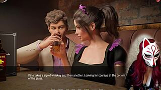 Kate In Stockings As Maid Cosplay