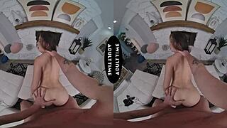 Scarlett Alexis Moans as Kyle Grabs Her Tits!