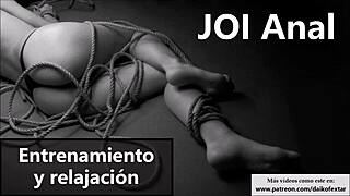 joi anal in spanish: relax and train your ass
