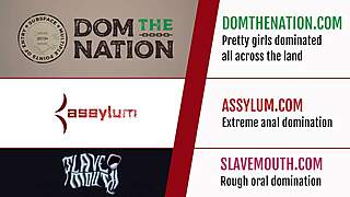 Teen BDSM Slut Bent Over and Bound for Anal and Pussy Toying.