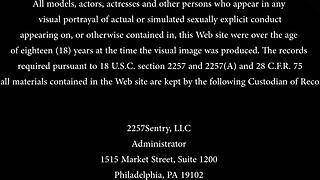 Teen BDSM Slut Bent Over and Bound for Anal and Pussy Toying.