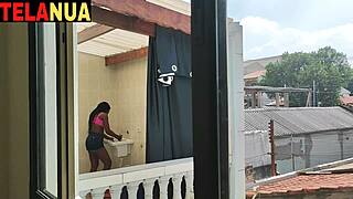 Neighbor Doesn't Know The Bold Fucking At Home