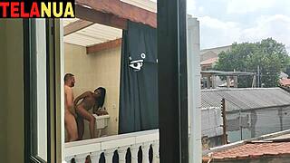 Neighbor Doesn't Know The Bold Fucking At Home