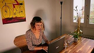 lesbian sex in pantyhose with sexy secretary licking ass