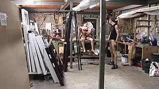 First professional romp puts voluptuous European woman in for intense anal and facial