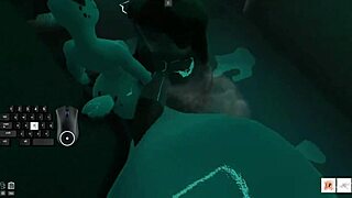 CHURN VECTOR gameplay with FURRY masturbation scenes