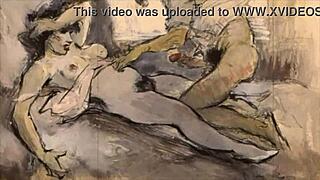 Vintage Erotic Illustration Excites Viewers!
