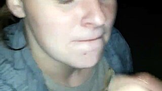 Good Girl Jacki Sucking Cock Outdoors