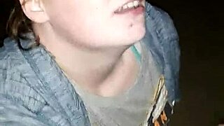 Good Girl Jacki Sucking Cock Outdoors