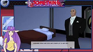 Teen dances with big tits and ass in hentai style