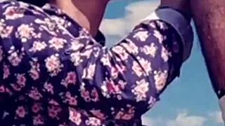 licked cock then cum sprayed on lips.