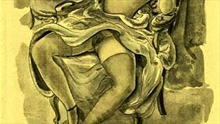 i'm looking at vintage erotic illustrations