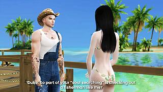 Fisherman's Tale Preview Version With Detailed 3D Cartoon Cosplay And Parody Elements