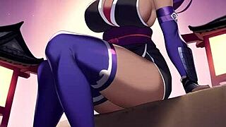 Ninja Shinobi Girls in Stunning AI Art Collection