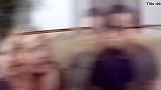 Group of young girls having sex and trying to give each other blowjobs