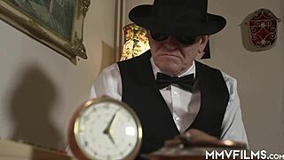 black beauty seduced by older european man