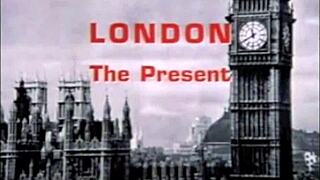 Trio retro London hairy lovers with the sixties