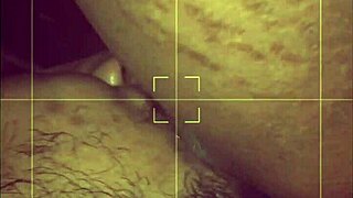 ebony guy plays with pussy for orgasm in bareback action