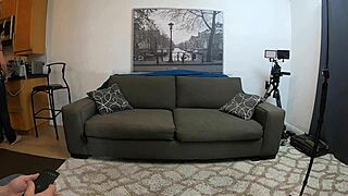 Gracie Mayy Casting POV Interview with Brunette Babe