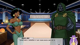 Circe Gives Intense Blowjob In Group Fucking