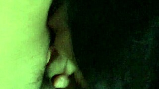 Girlfriend Gives Amazing Blowjob to Cheating Latina Slut