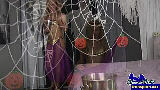 I, as a trans amateur, enjoy pleasuring my fat dick in cosplay costumes