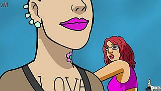 PAWG Stripper's Clothes Get Ripped In Anime Hentai Trouble!