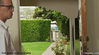 Pissed Shemale Korra Del Rio Pumps White Guy!