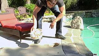 fly asian hottie sami parker outdoor scene