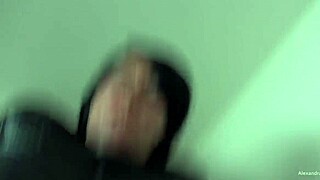 I joined a huge cumshot party with 10 hot cocks blasting cum on this hungry slut!