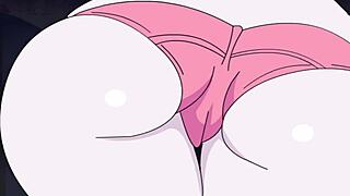 This beautiful anime babe with perfect ass gets fucked hard