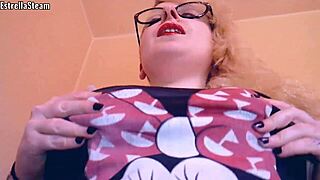 Estrella Emotionally Shows Her Creamy Big Tits