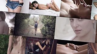 Talia Mint and Mia Rose Rip Bikinis Off Before Beach Fun